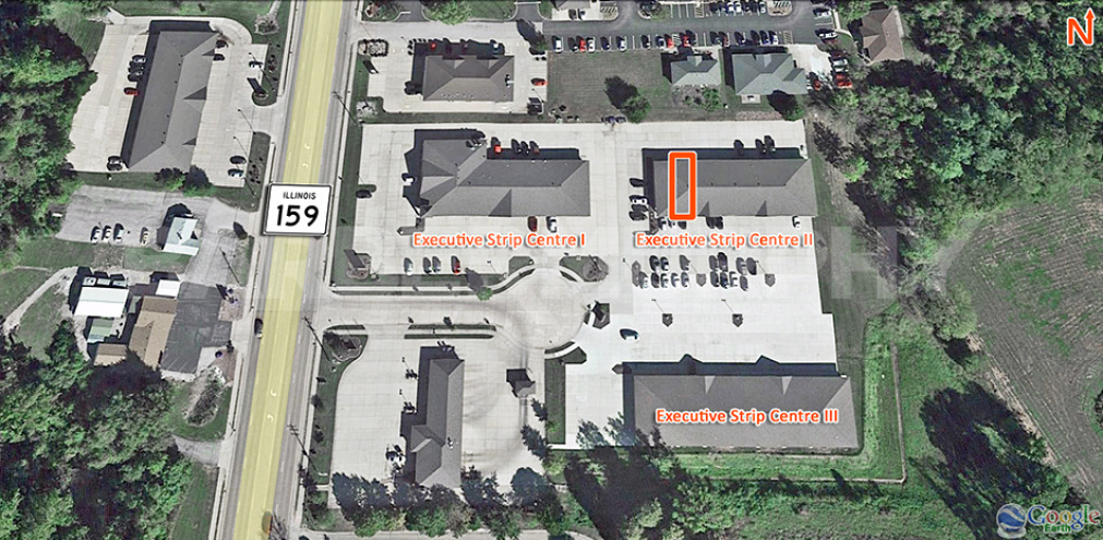 Property Brochure for Executive Strip Centre, Office and Retail Space for Lease, Executive Plaza Court, Maryville, IL 62062