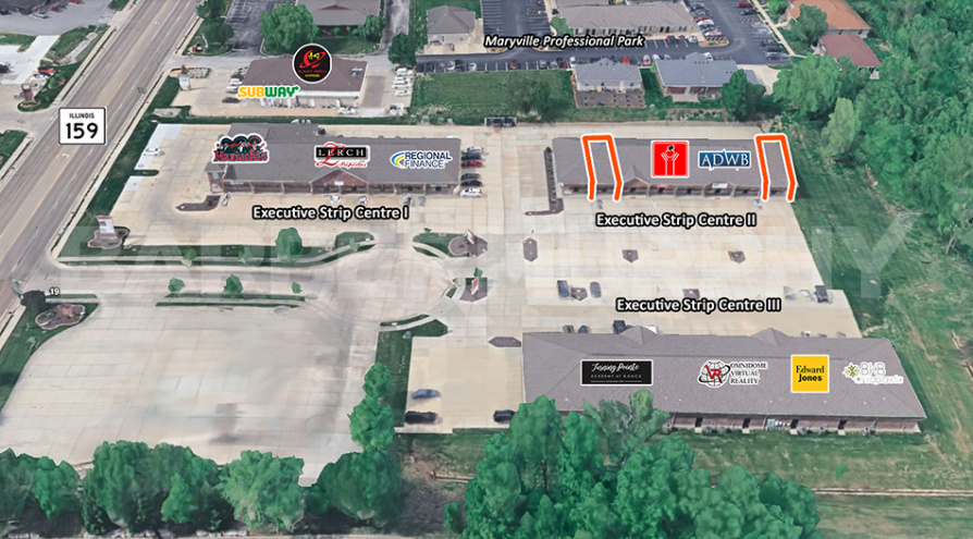 15 Executive Plaza Ct, Maryville, Illinois 62062,  Madison County,  Office For Lease, Executive Plaza, Executive Strip Centre