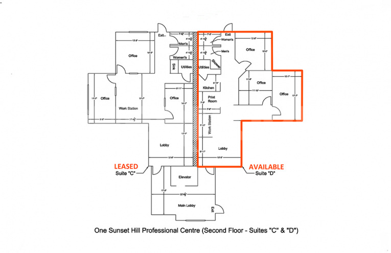 2nd Floor - Floor Plan