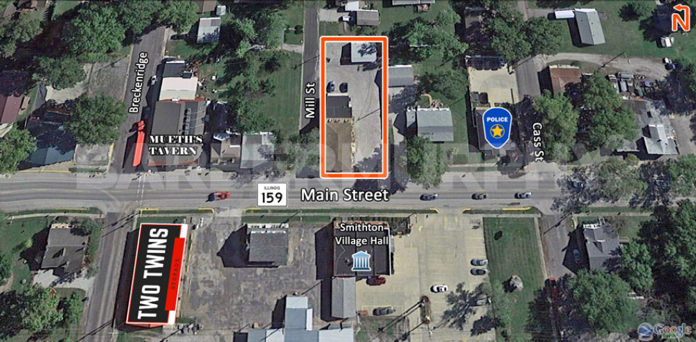 Site Map for 102 South Main St, Smithton, IL 62285