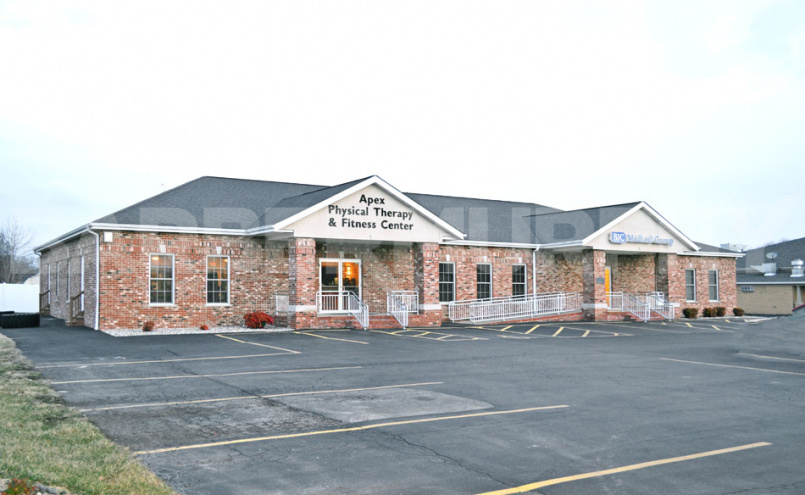 Exterior Image of Medical Office Building for Sale, NNN Investment Property, Fully Leased Office Building, Southern Illinois