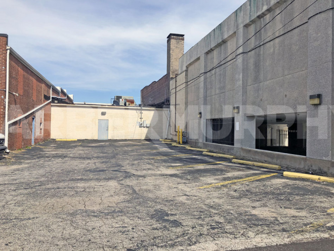 Exterior Image of Private Parking for 2,700 SF Office Building for Sale in Uptown Collinsville, Madison County, IL