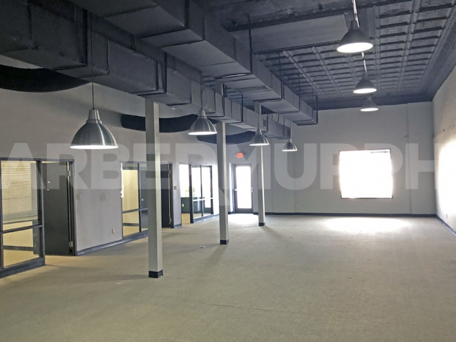 Interior Image of Open Work Space for 2,700 SF Office Building for Sale in Uptown Collinsville, Madison County, IL