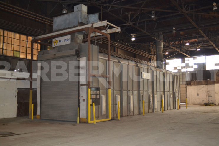 Image of Paint Booth for Building A, 82,800 SF Crane Served Warehouse