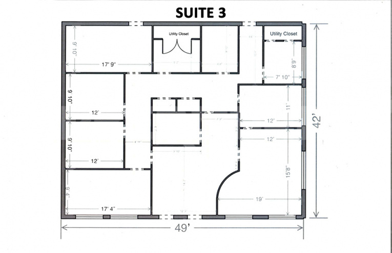 Suite 3 Floor Plan