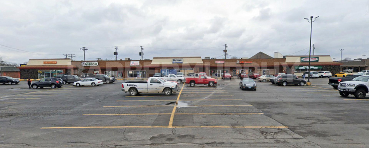 Exterior Image of TriMor Center in Granite City, IL, Retail Center for Sale, Investment Property