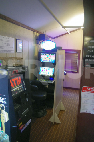 Interior Image of Gaming area at The Horseshoe Restaurant for Sale on St. Louis Rd., Collinsville, IL