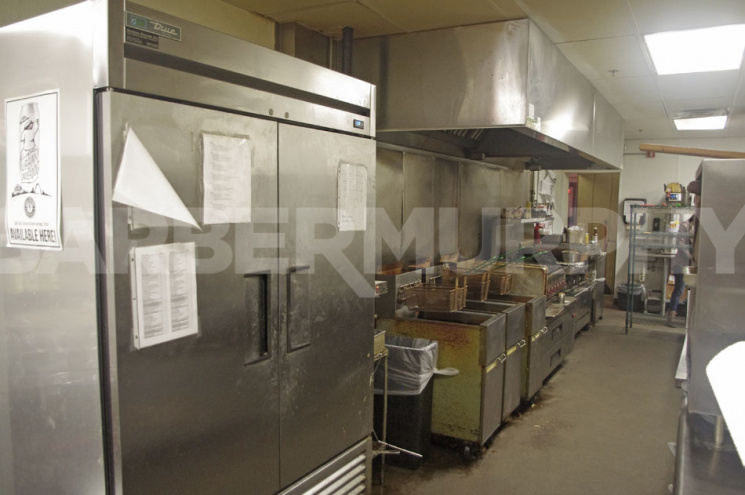 Interior Image of Kitchen at The Horseshoe Restaurant for Sale on St. Louis Rd., Collinsville, IL
