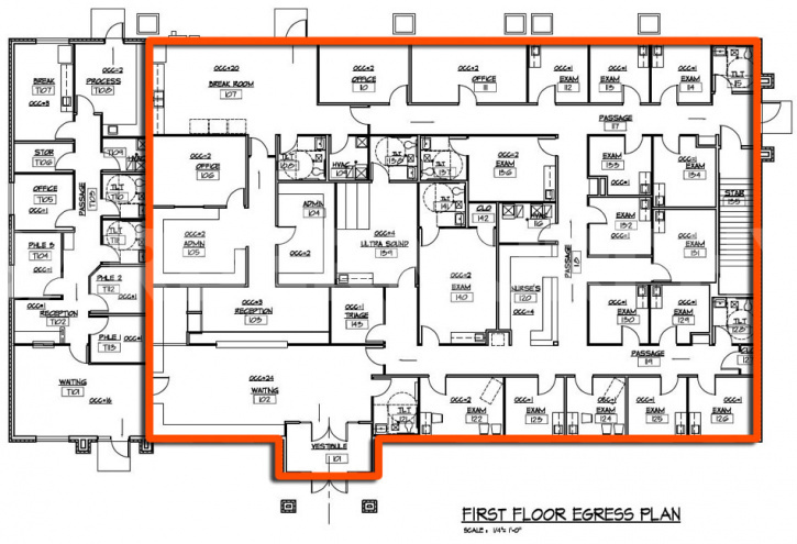 Floor plan of 7,000 SF for Lease