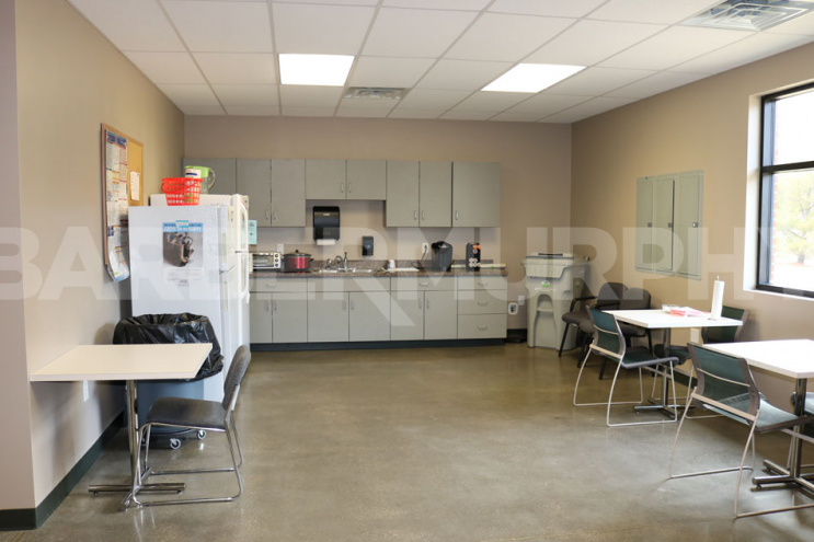Interior Image of breakroom, medical office suite for lease