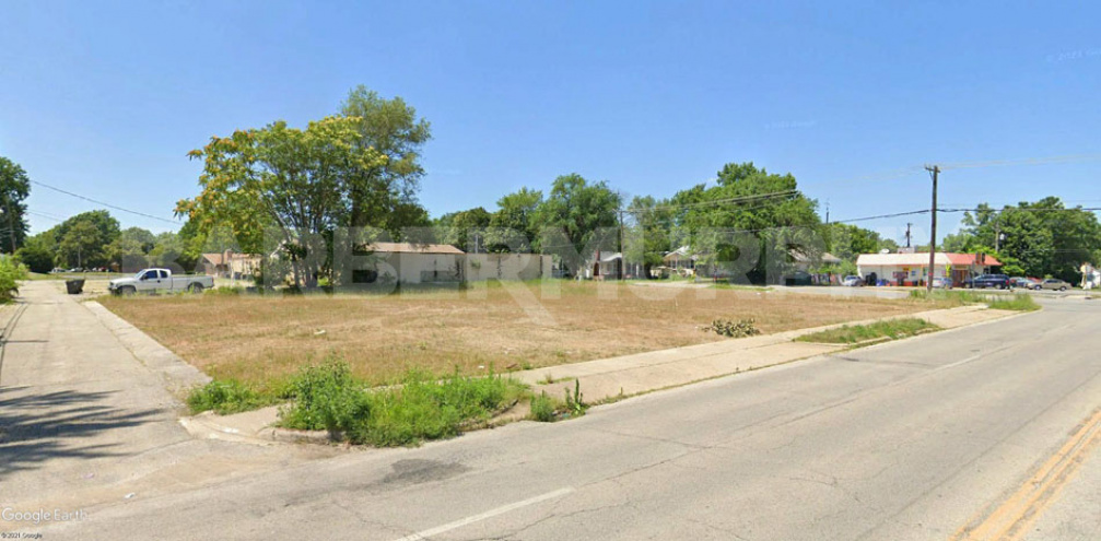 Street View Image of 0.43 Acre Corner Development Site at 801 South Jasper Street, Decatur, Illinois 62521