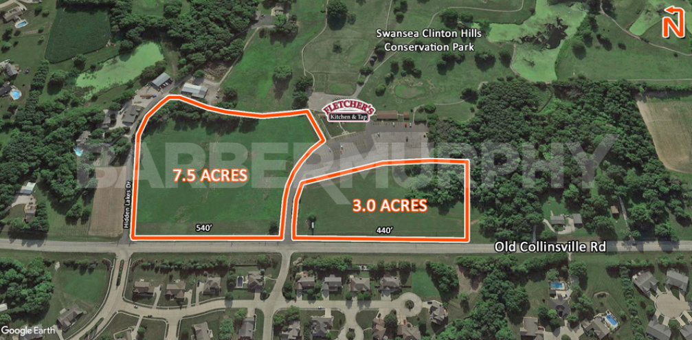 Site Map of 1524 Clinton Hills Pkwy, Land for Sale