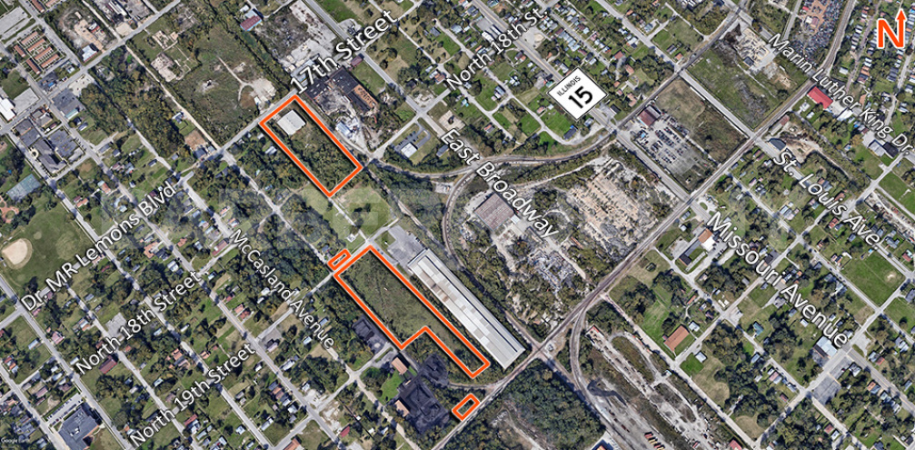 17th Street, East St. Louis, Illinois 62207<br> St. Clair County, ,Land,For Sale