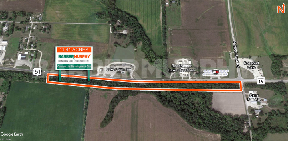 Aerial Image of Commercial Development Site for Sale