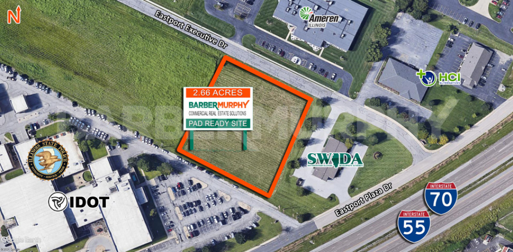 Site Map of 2.66 Acre Site for Sale