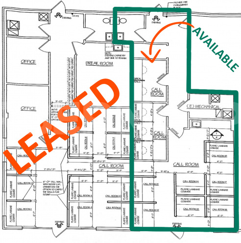 Floorplan for property 1413-1415 West Hwy 50, O'Fallon, IL 62269 