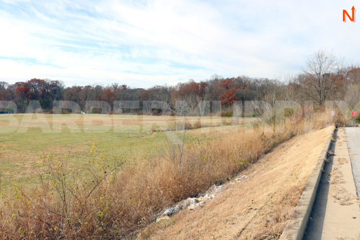 Image of development site at the entrance to Tanglewood Residential Development