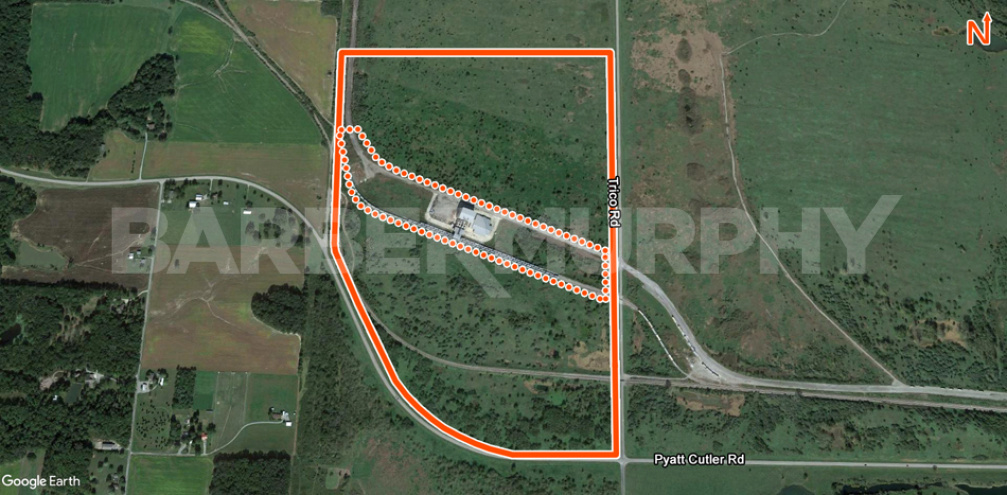 Aerial of 1439 Cutler Trico Rd., Cutler, Illinois 62238