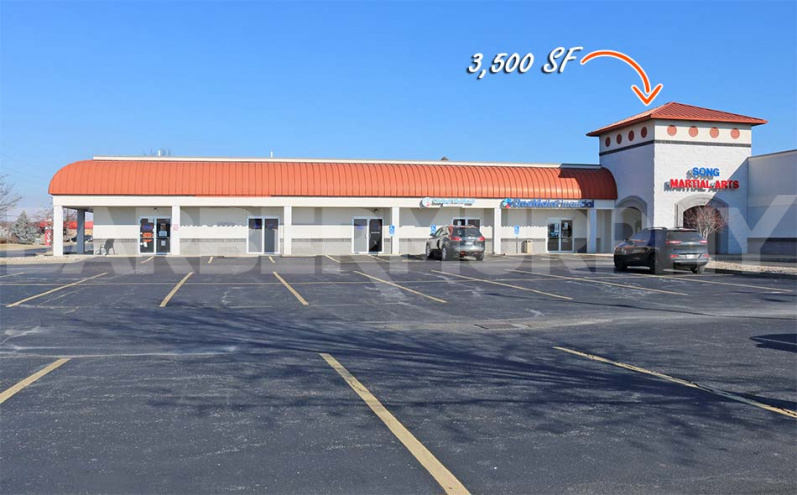 Exterior Image of Sunrise Center II, O'Fallon, Illinois, Retail and Restaurant Space for Lease