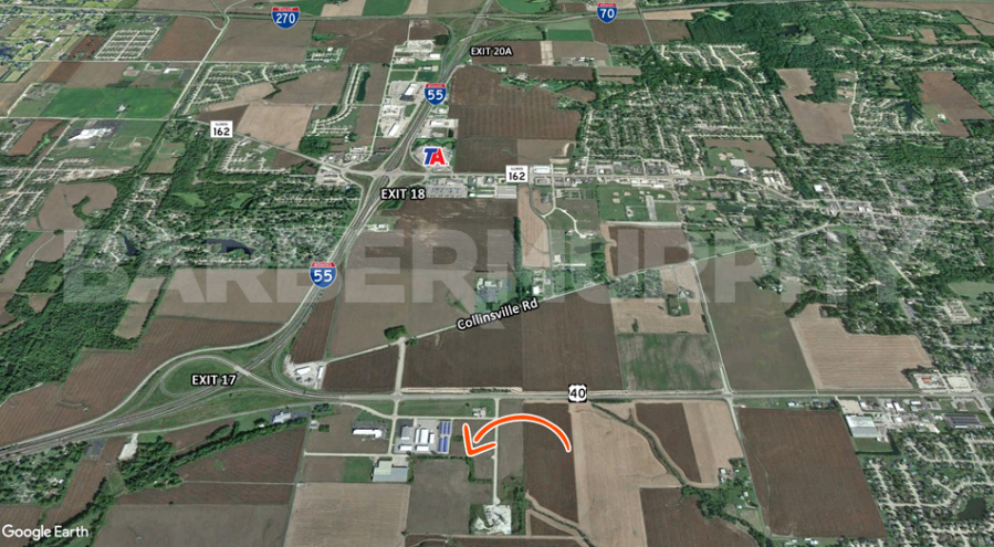Area Map of 7700 Plummer Business Dr, Troy, IL 62294