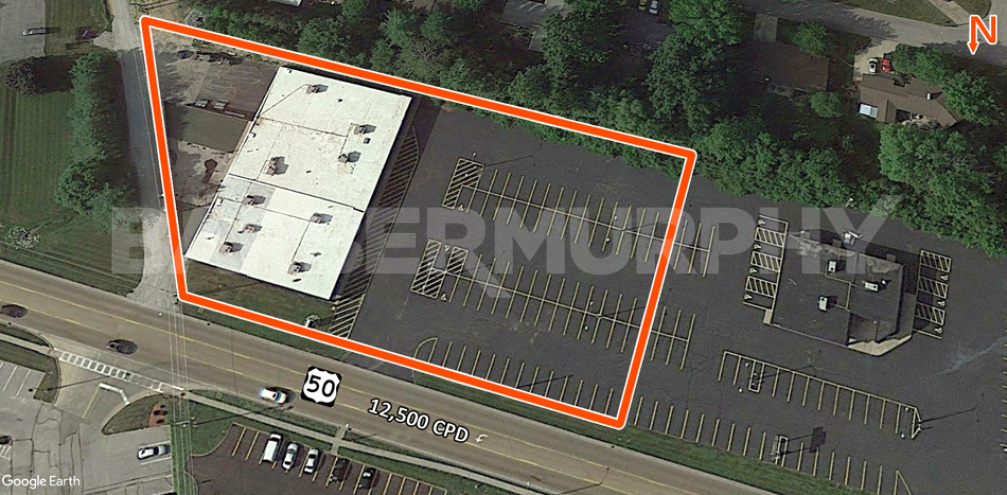 Site Map of 800 East Hwy 50, O'Fallon, IL 62269