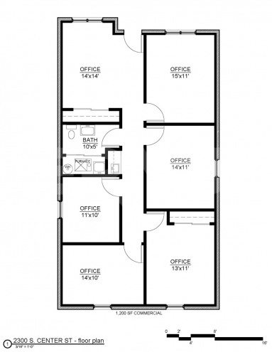 Floor Plan of Lease Space available