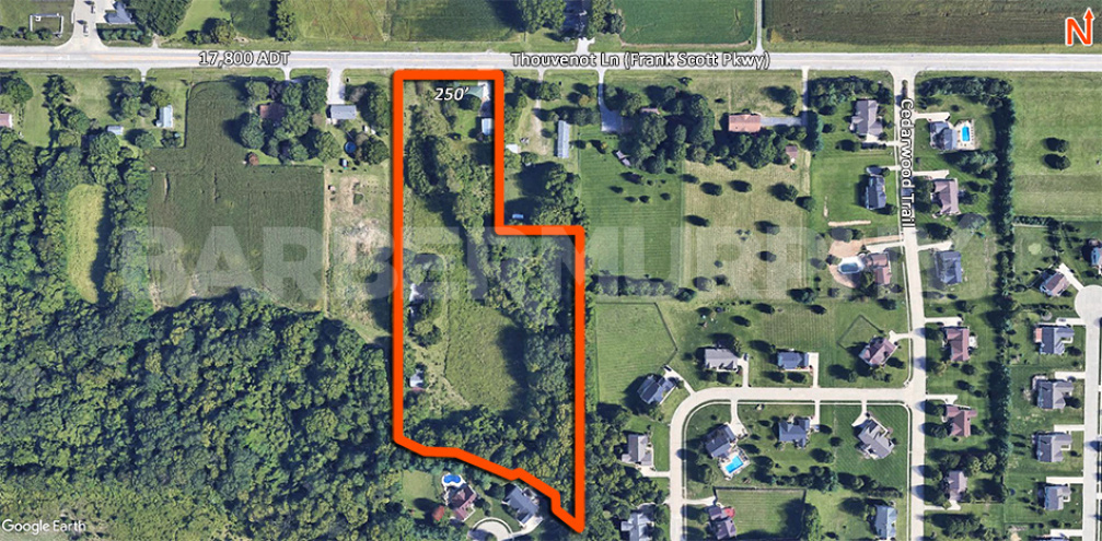 8 Acre Redevelopment Site with 250' of Frontage