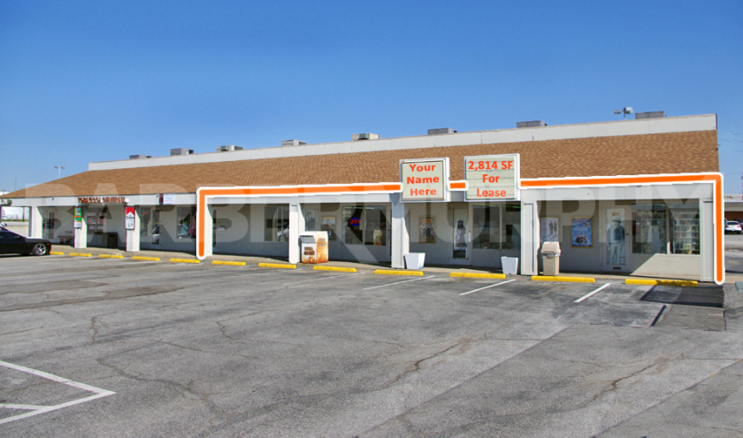 Exterior Image of Retail Building for Space for Lease
