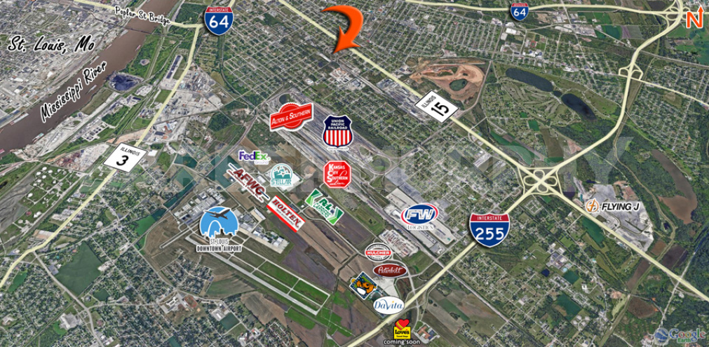 2050 Broadway, East St. Louis, Illinois 62207<br> St. Clair County, ,Land,For Sale,Broadway