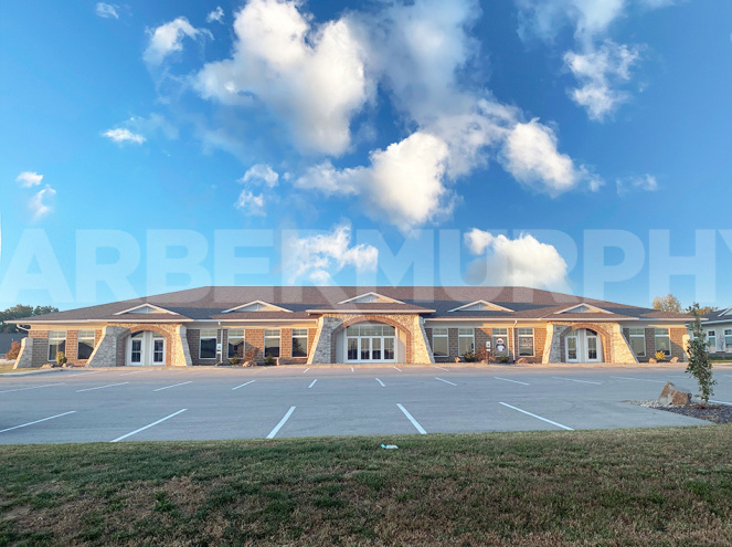 Exterior Image of Office, Retail Center with Space for Lease, Troy, IL