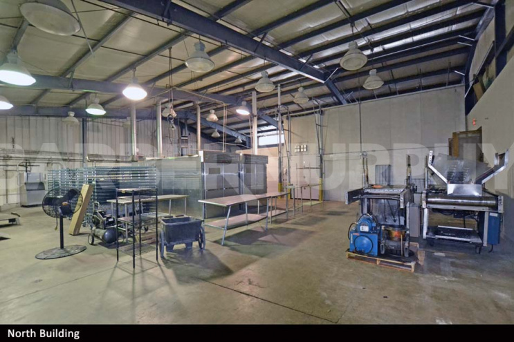 Interior Image of Food Grade Manufacturing Facility, Temperature Controlled