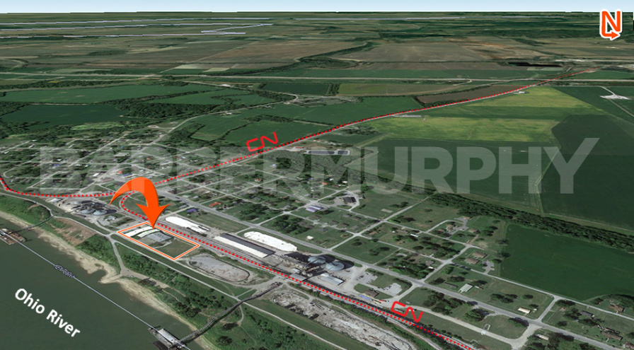 Parcel Map: 100 Ohio Ave., Mound City, IL 62963