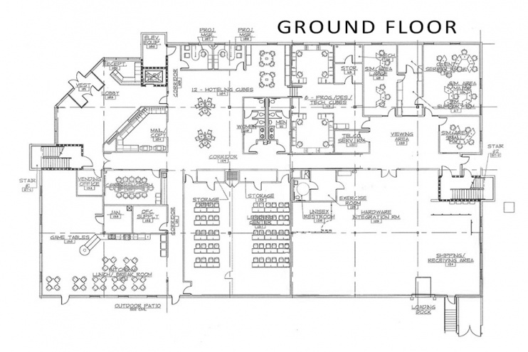 Floor plan for ground floor