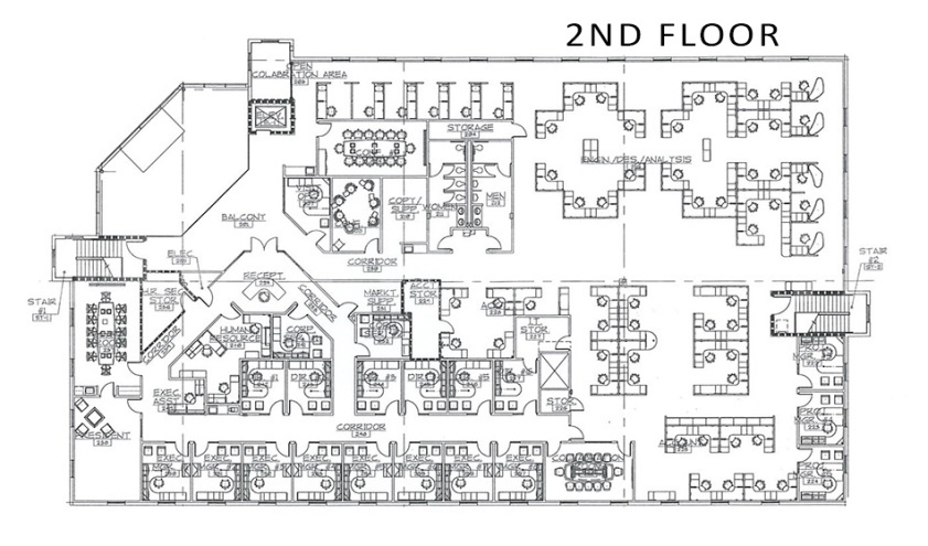 Floor Plan for 2nd Floor