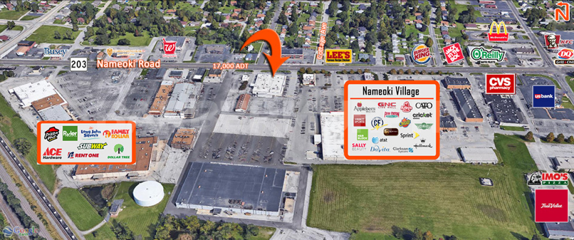 Aerial image of Nameok Plaza