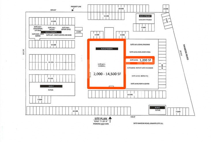 Floor Plan 3675 Nameoki Rd Granite City, IL 62040