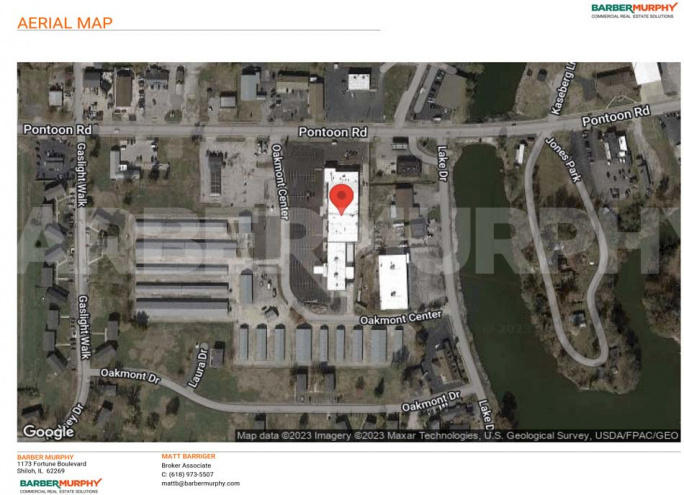 Aerial Map: 4020 Pontoon Road, Pontoon Beach, IL 62040