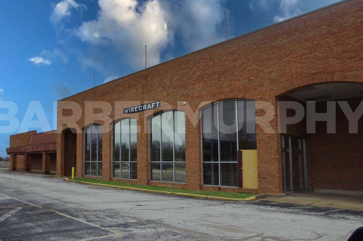 Exterior Image of Building with Warehouse Space for Lease
