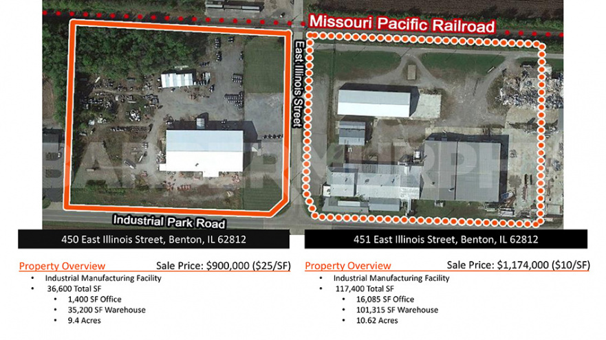 Adjacent Industrial Manufacturing Facility for Sale