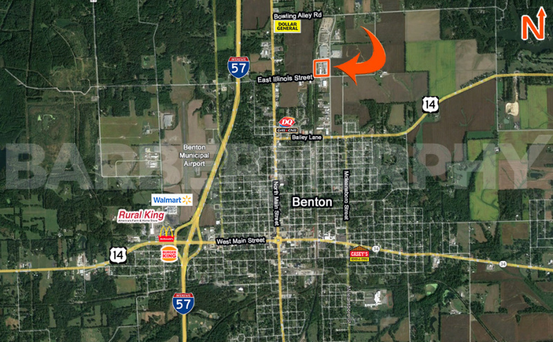 451 East Illinois Avenue, Benton, Illinois 62812<br> Franklin County, ,Industrial,For Sale,East Illinois Avenue