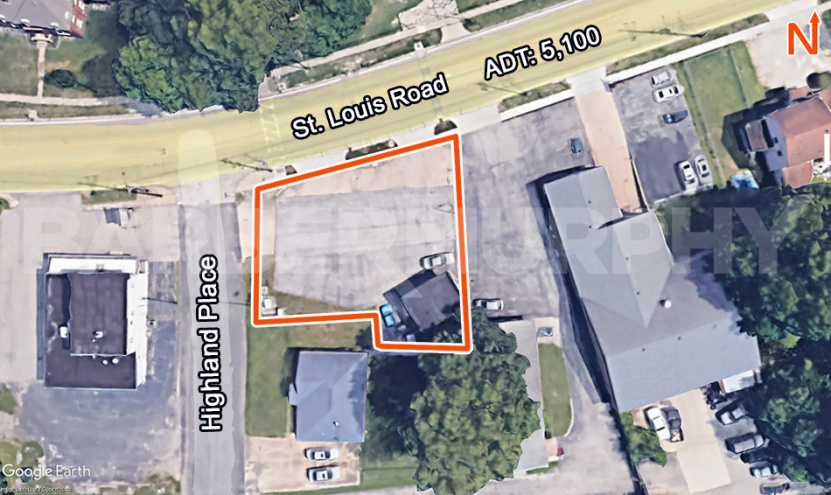 .25 Acre Commercial Lot with 377 SF Office 