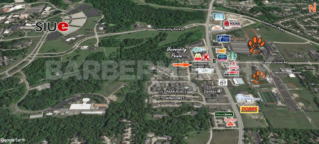 Area Map of 60 Edwardsville Professional Park, Edwardsville, IL