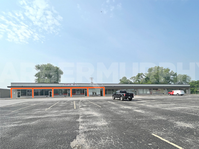 Exterior Image of Office Complex showing available lease space