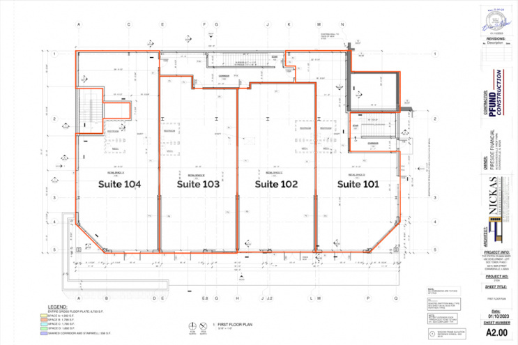 Page 2 - 1st Floor Floor Plan 