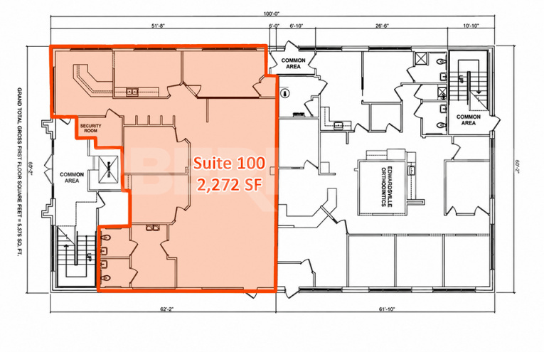 1120 South State Route 157, Edwardsville, Illinois 62025, Madison County, ,Office,For Lease,South State Route 157, 1120 south state route 157, Edwardsville IL, brick exterior, 2814, IL-157, I-270