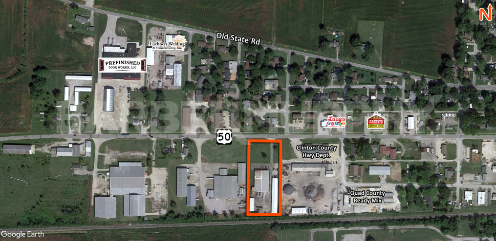 Area Map for 2210 Franklin St., Carlyle, IL