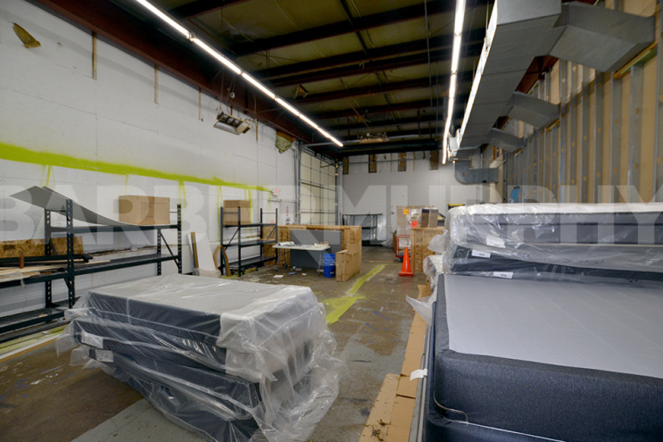 Interior of Warehouse Space