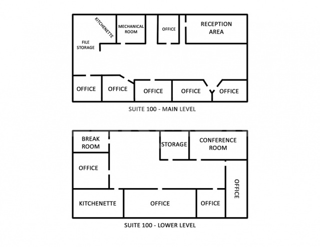 Suite 100 Floor Plan