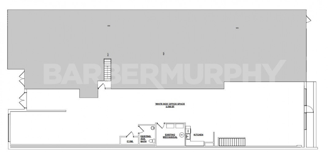 White-box Floor Plan