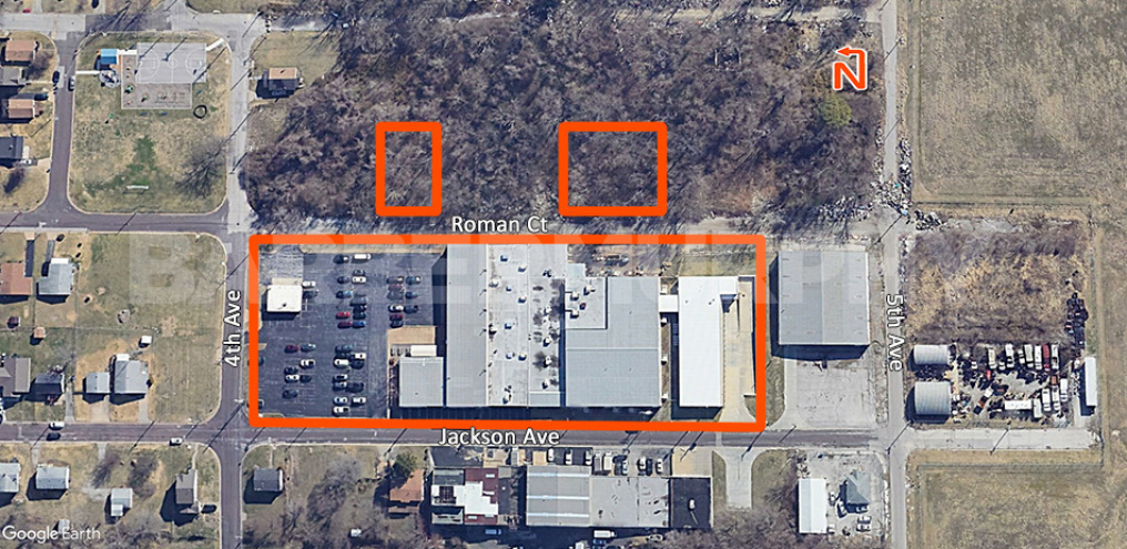 Site map for 5932 Jackson Ave, Berkeley , MO 63134